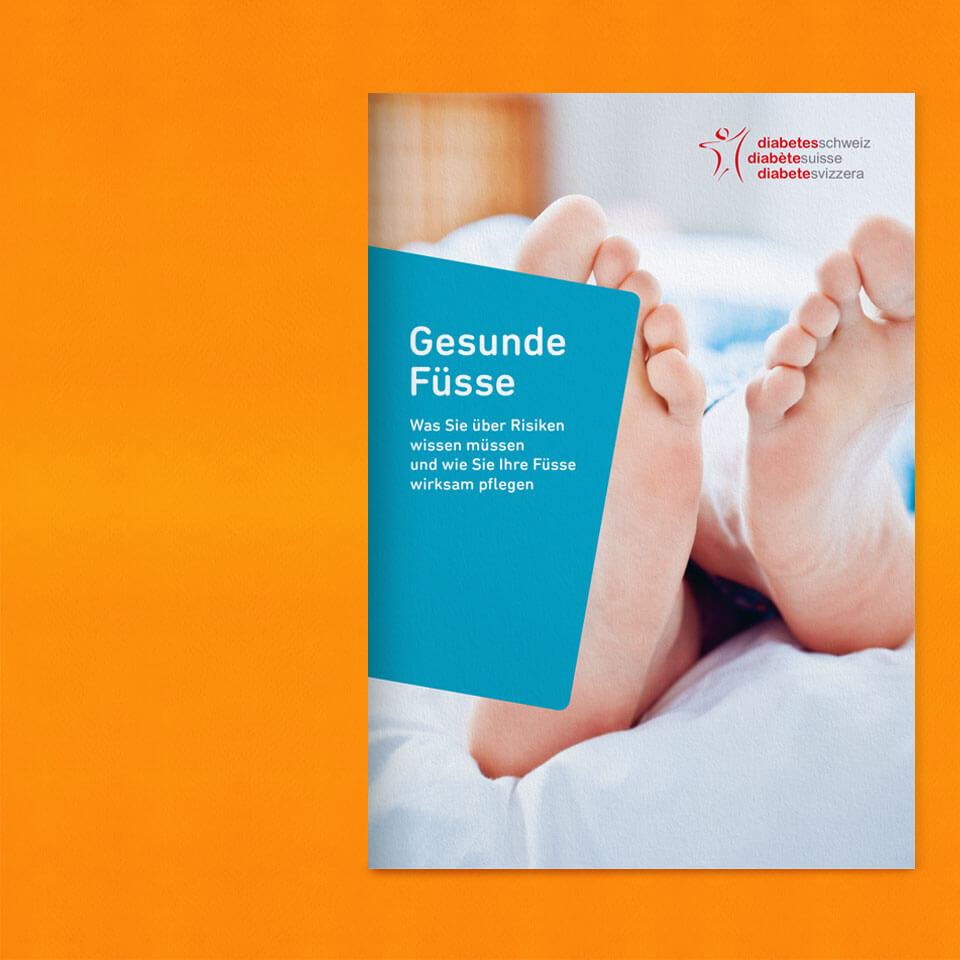 Diabetes Schweiz: Magazin Thema gesunde Füsse