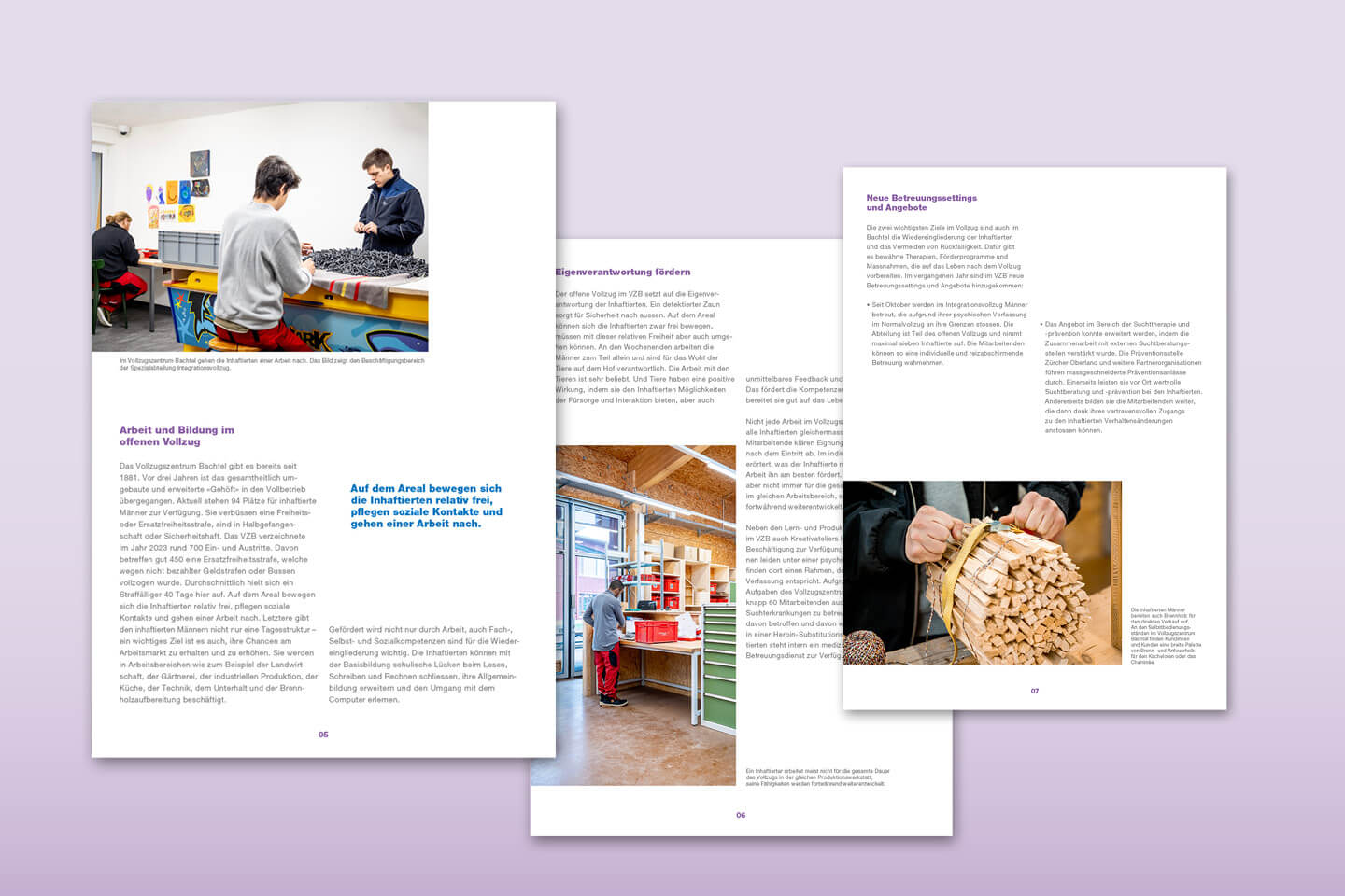 Auszüge aus Beiträgen dem Jahresbericht 2023 für JuWe. Bestehend aus Text und authentischen, an verschiedenen Standorten erstellten Fotos.