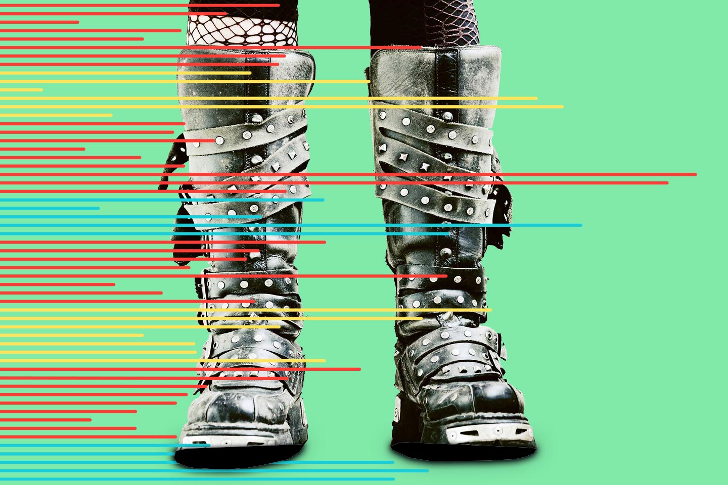 Stiefel mit Soundwave